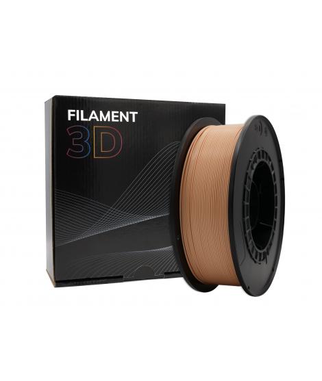 Filamento 3D PLA - Diametro 1.75mm - Bobina 1kg - Color Melocoton Claro