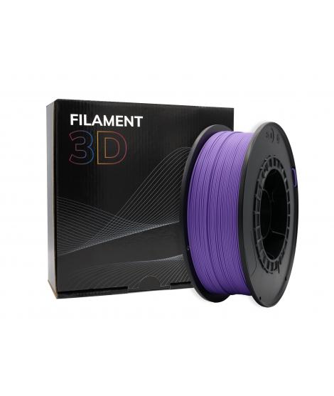 Filamento 3D PLA - Diametro 1.75mm - Bobina 1kg - Color Morado Claro