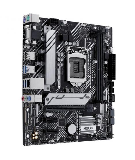 Asus Prime H510M-A R2.0 Placa Base Intel 1200 2x DDR4 - HDMI, VGA, PCIe 3.0, 4x Sata III, RJ-45, USB 2.0/3.2, MicroATX