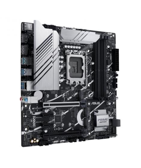 Asus Prime Z790M-PLUS D4 Placa Base Intel 1700 - HDMI, DisplayPort, PCIe 4.0, M2, 4x Sata III, USB 2.0, 3.2, USB-C, RJ-45