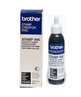 Brother Bote de Tinta Negra para Maquina de Sellos SC2000 20cc