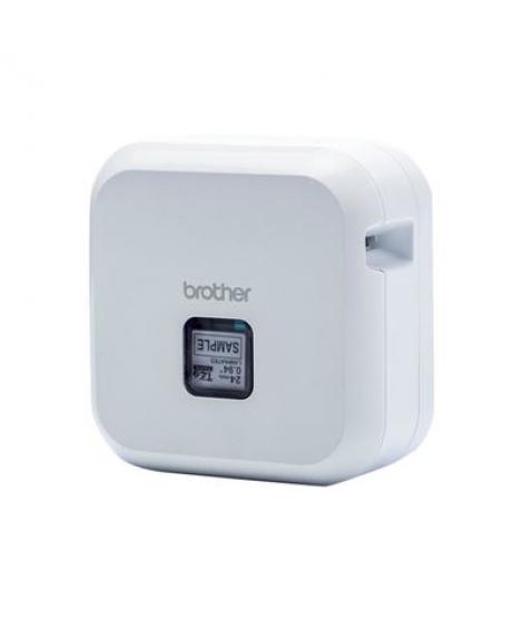 Brother PT-P710BTH Cube Rotuladora Electronica Portatil Bluetooth USB - Resolucion 180ppp - Velocidad 20mms - Bateria Recargable