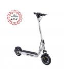 Zwheel ZFox Max Artic White Patinete Electrico Motor 400W - Homologado DGT - Velocidad hasta 25Km/h - Autonomia hasta 50km - 3 M