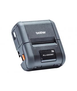 Brother RJ-2030 Impresora Termica Portatil de Tickets Bluetooth USB - Resolucion 203ppp - Velocidad 152mms - Color Gris