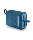 NGS Roller Furia 1 Altavoz Bluetooth 15W TWS - Iluminacion RGB - Autonomia hasta 9h - Resistencia al Agua IPX6 - Color Azul