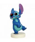 Enesco Disney Lilo & Stitch Stitch con Pintalabios - Figura de Coleccion - Fabricada en Resina - Tallado y Pintado a Mano