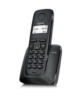 Gigaset A116 Telefono Inalambrico Dect con Identificador de Llamadas - Agenda de 50 Contactos - 10 Melodias