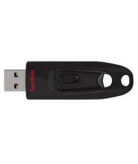 Sandisk Cruzer Ultra Memoria USB 3.0 64GB - Hasta 80MB/s de Transferencia - Color Negro (Pendrive)