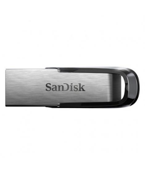 Sandisk Ultra Flair Memoria USB 3.0 64GB - Sin Tapa - Color Acero/Negro (Pendrive)