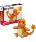 Mattel Mega Construx Wonder Builders Pokemon Charmander Jumbo - Figura de Construccion - Tamaño 25cm aprox. - 750 Piezas