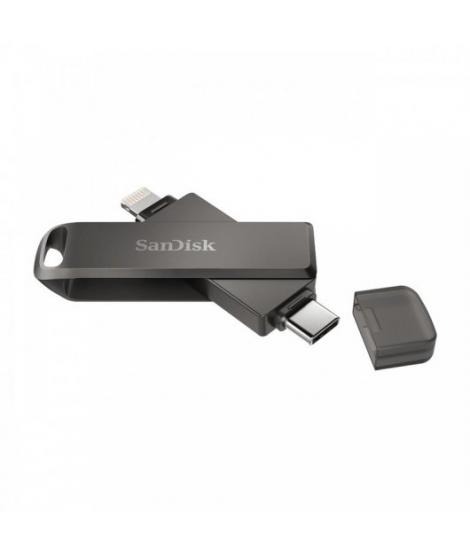 Sandisk IXpand Luxe Memoria USB-C y Lightning 64GB - Color Negro (Pendrive)