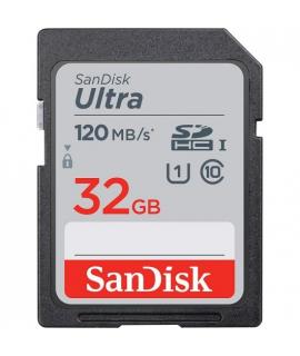 Sandisk Ultra Tarjeta SDHC 32GB UHS-I Clase 10 120MB/s