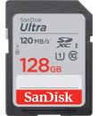 Sandisk Ultra Tarjeta SDXC 128GB UHS-I Clase 10 120MBs