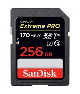 Sandisk Extreme Pro Tarjeta SDHC 256GB UHS-I V30 Clase 10 170MBs