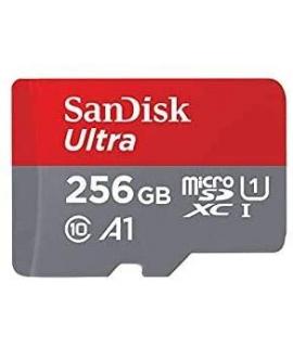 Sandisk Ultra Tarjeta Micro SDXC 256GB UHS-I U1 A1 Clase 10 120MBs + Adaptador SD
