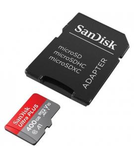 Sandisk Ultra Tarjeta Micro SDXC 400GB UHS-I U1 A1 Clase 10 120MBs + Adaptador SD