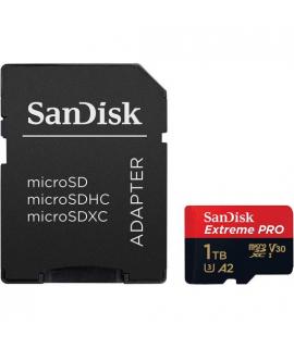 Sandisk Extreme Pro Tarjeta SDXC 1TB U3 V30 A2 Clase 10 170MB/s + Adaptador SD