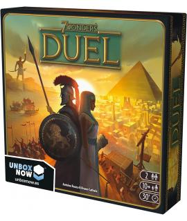 7 Wonders Duel Juego de Tablero - Tematica Historia - 2 Jugadores - A partir de 10 Años - Duracion 30min. aprox.