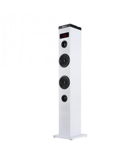 NGS Sky Charm Torre de Sonido Bluetooth 50W - Mando a Distancia - Pantalla LED - USB, Radio FM, Aux In y Entrada Optica TV - Car