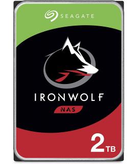Seagate Ironwolf Disco Duro Interno 3.5" SATA 3 2TB NAS
