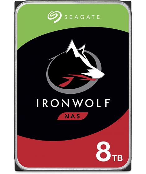 Seagate Ironwolf Disco Duro Interno 3.5" SATA 3 8TB NAS