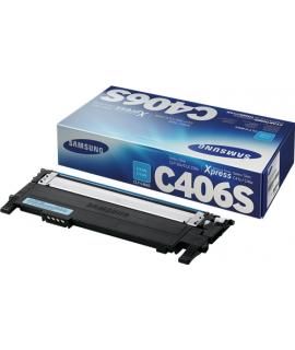 Samsung CLP360CLX3305 Cyan Cartucho de Toner Original - CLT-C406SST984A