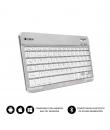 Subblim Teclado Smart Bluetooth - Ultrafino y Ultraligero - Conectividad Wireless Bluetooth 30 - Compatible con Apple, Android, 