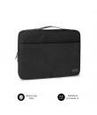 Subblim Funda Elegant para Portatil - Ideal para Viajeros, Negocios y Estudiantes - hasta 14" - Bolsillo Frontal con Cremallera 