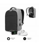 Subblim Mochila Antirrobo para Portatiles 15,6" - Departamento Independiente - Espacio Acolchado - Air Padding - Doble Cremaller