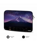 Subblim Funda Neopreno Trendy para Portatil 15.6" - Grosor 3Mm - Resistencia a Golpes - Diseño Mountain - Color Negro