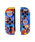 FR-TEC Carcasas Duras Protectoras para Joycons de Superman para Nintendo Switch - Grips con Relieve Del Logo de Superman - Caja 