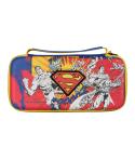 FR-TEC Bolsa Premium Superman para Nintendo Switch - Compatible con Todos los Modelos - Estuche de Alta Calidad con Soporte Inco