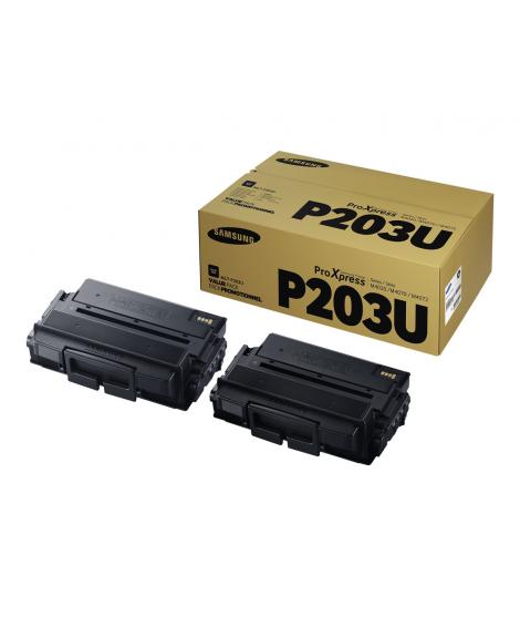 Samsung MLT-P203U Negro Pack de 2 Cartuchos de Toner Originales - SV123A