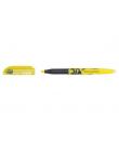 Pilot Rotulador fluorescente borrable Frixion Light - Punta de fibra biselada - Trazo de 1mm / 3.5mm - Color Amarillo