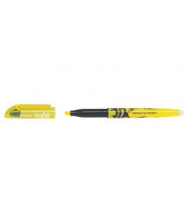 Pilot Rotulador fluorescente borrable Frixion Light - Punta de fibra biselada - Trazo de 1mm  3.5mm - Color Amarillo