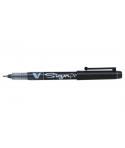 Pilot Rotulador de Punta Fina V-Sign Pen - Punta Fina de 2mm - Trazo de 0.6mm - Color Negro