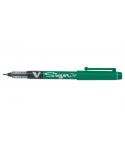 Pilot Rotulador de Punta Fina V-Sign Pen - Punta Fina de 2mm - Trazo de 0.6mm - Color Verde