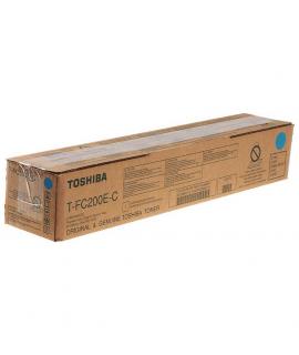 Toshiba T-FC200EC Cyan Cartucho de Toner Original - 6AJ00000259/6AJ00000195/6AJ00000119