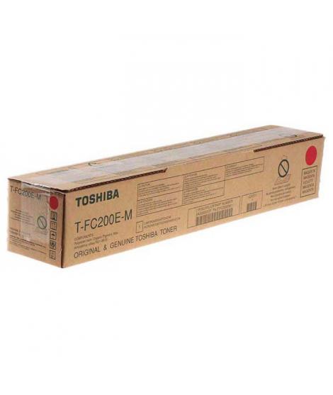 Toshiba T-FC200EM Magenta Cartucho de Toner Original - 6AJ00000261/6AJ00000197/6AJ00000127
