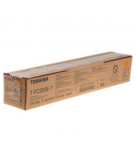 Toshiba T-FC200EY Amarillo Cartucho de Toner Original - 6AJ00000262/6AJ00000198/6AJ00000131