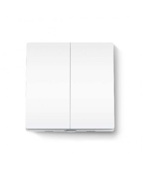 TP-Link Tapo S220 Interruptor Doble de Luz Inteligente WiFi - Control por App - Control por Voz - Horario Programable - Facil In