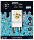 TechOneTech Emojitech Smile Cargador Doble de Pared USB-A - Alto Rendimiento