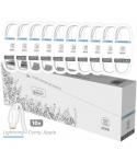 TechOneTech Basik Pack de 10 Cables USB Macho - Lightning Macho - Longitud 1m