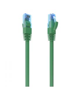 Aisens Cable de Red Latiguillo RJ45 Cat.6 UTP AWG26 CCA - 5.0m - Color Verde