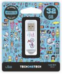 TechOneTech Be Bike Memoria USB 2.0 32GB (Pendrive)