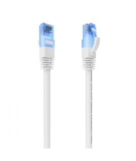 Aisens Cable de Red Latiguillo RJ45 Cat.6 UTP AWG26 CCA - 0.75m - Color Blanco