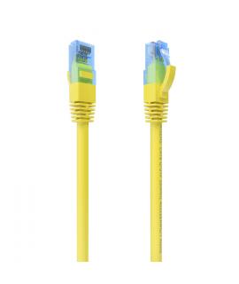 Aisens Cable de Red Latiguillo RJ45 Cat.6 UTP AWG26 CCA - 30cm - Color Amarillo