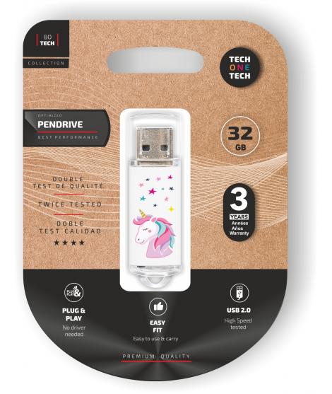 TechOneTech Unicornio Dream Memoria USB 2.0 32GB (Pendrive)