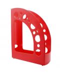 Dohe +Mab Revistero de Poliestireno de Alta Calidad - Medidas 80x318x245mm - Material 100% Reciclable - Color Rojo
