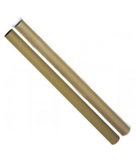 Dohe Tubos de Carton Montados - 100x20mm - Tapas de Plastico - Retractilados Individualmente